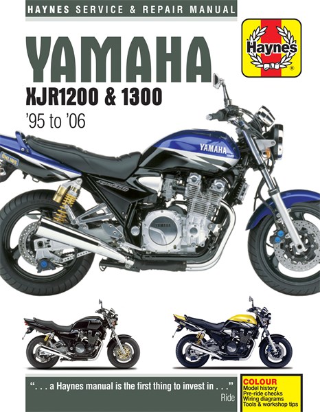 Haynes Reparationshåndbog, Yamaha XJR 1200 & 1300 9506  HAYNES Haynes