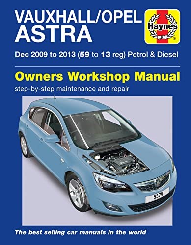 Haynes Reparationshåndbog, Vauxhall / Opel Astra 2009-13 HAYNES Haynes