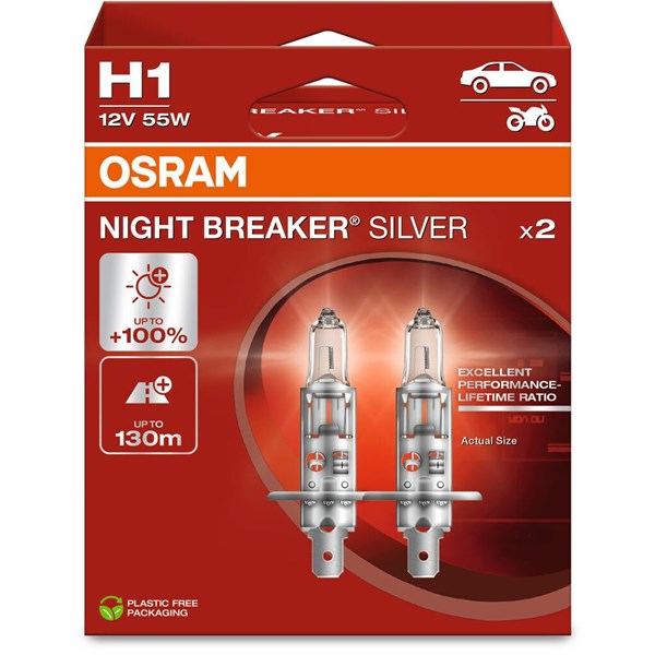 NIGHT BREAKER® SILVER 12V OSRAM OSRAM