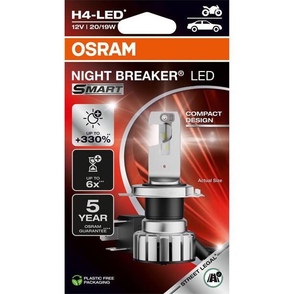 NIGHT BREAKER® LED SMART H4 12V OSRAM OSRAM