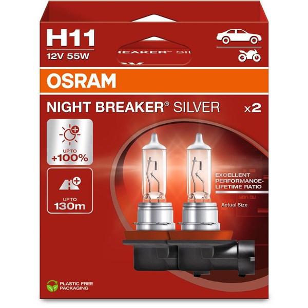 NIGHT BREAKER® SILVER 12V OSRAM OSRAM