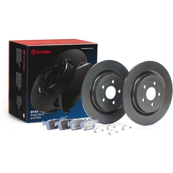 Bremsesæt, Skivebremser Solid, Bagaksel BREMBO BREMBO