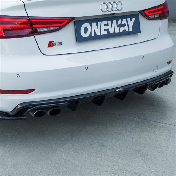bagkofangerskørt(Diffusor) Audi S3 Sedan 8V 2013-2016 OneWay