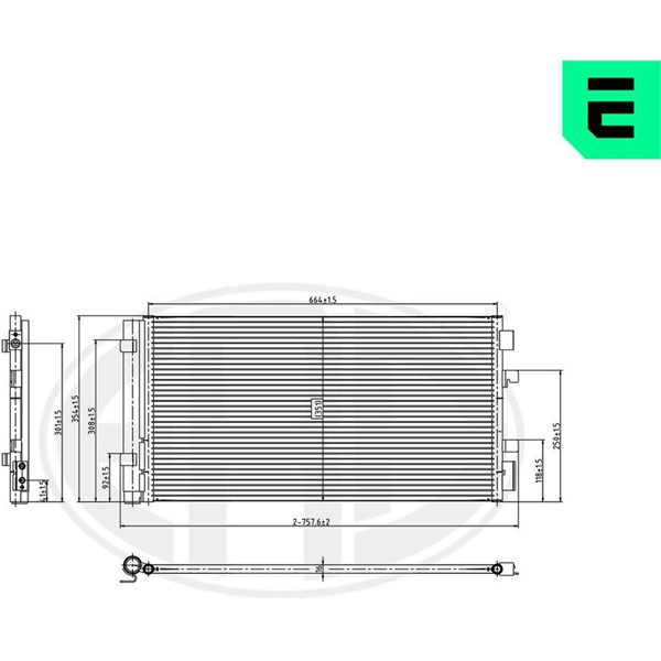 Kondensor, klimaanlæg