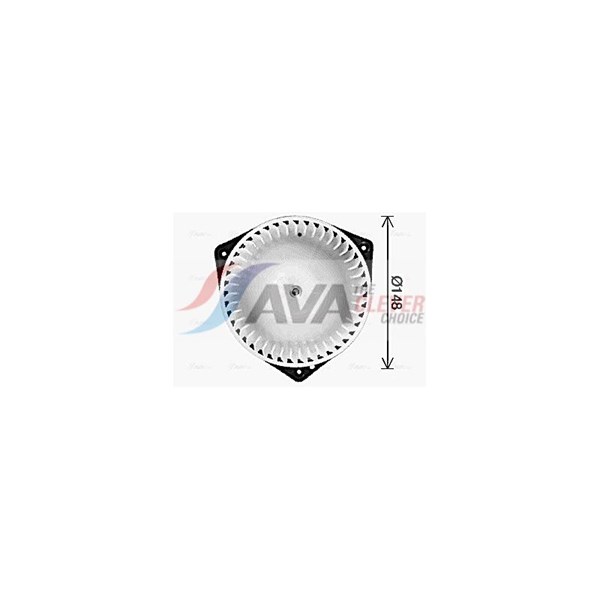 Kabineblæser 12V AVA QUALITY COOLING AVA QUALITY COOLING