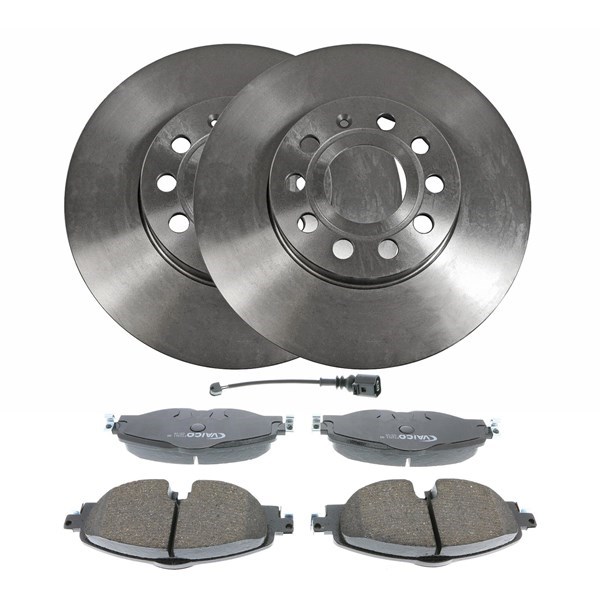 Bremsesæt, Skivebremser Vw Golf Sportsvan VII, Foraksel Skruvat plus