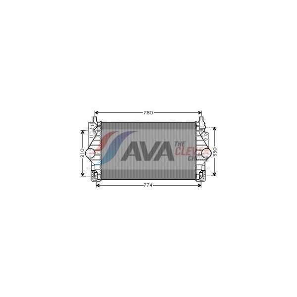 Ladeluftkøler AVA QUALITY COOLING AVA QUALITY COOLING