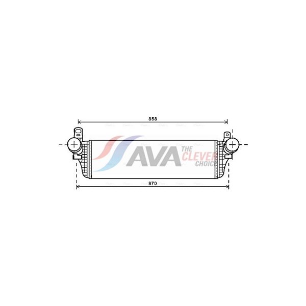 Ladeluftkøler AVA QUALITY COOLING AVA QUALITY COOLING