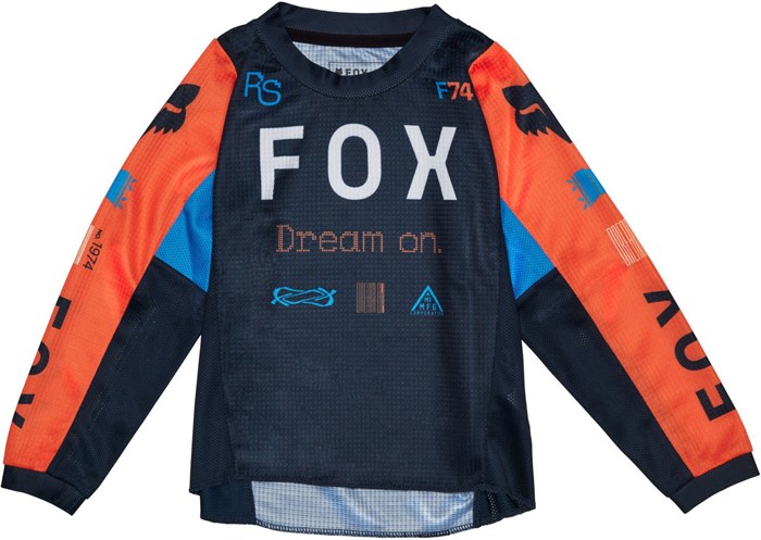 T-shirt - MC trøje Fox 180 Race blårød L FOX