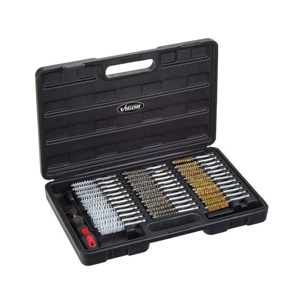 Vigor Rensebørstesæt 38st V4646 VIGOR