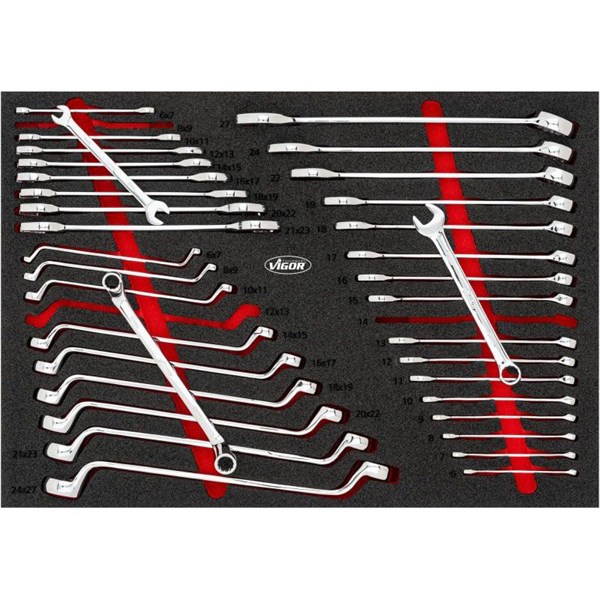 Værktøjssæt - Vigor Verktygssats V6643N VIGOR