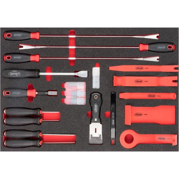 Vigor Skrabesæt V6818 VIGOR