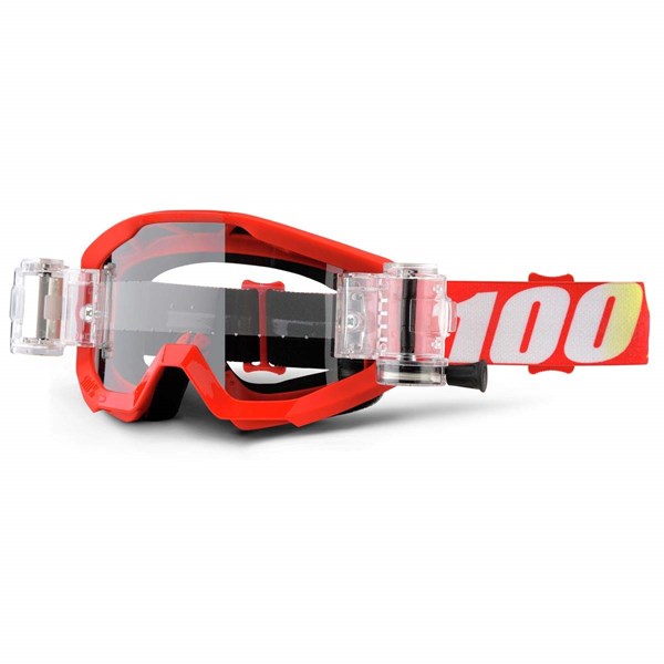 MC-briller 100 Percent Strata Mud røde