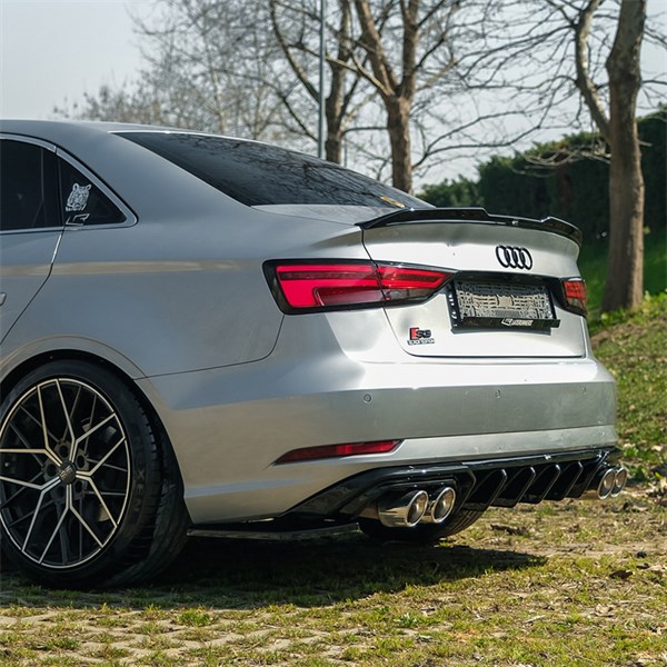 Bageste stødfangerdiffusor Audi A3 (8V) Sedan FL 16-20 ONEWAY OneWay