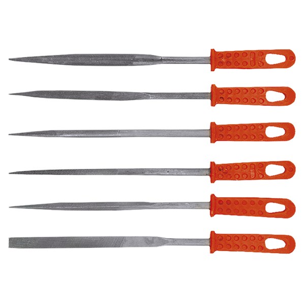 Filsæt - Nålefiler til metal 6-pack Topex Neo Grafit TOPEX TOPEX