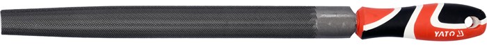 Stor motor-/bloknøglesæt - Metallfil 300mm halvrund YATO Yato
