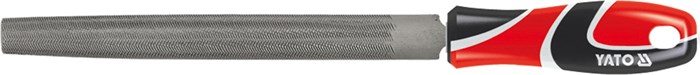 Stor motor-/bloknøglesæt - Metallfil halvrund 250mm YATO Yato