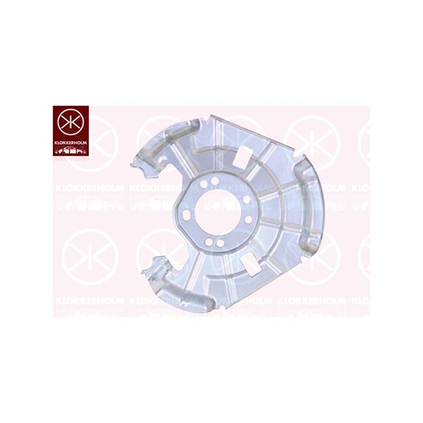 Stænkskærm, bremseskive, Bagaksel KLOKKERHOLM KLOKKERHOLM