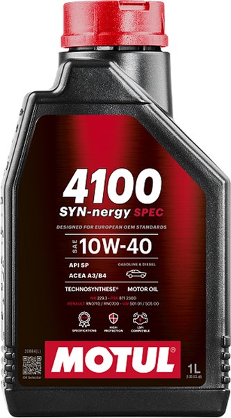 4100 SYN-NERGY SPEC 10W-40 MOTUL MOTUL