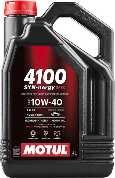 4100 SYN-NERGY SPEC 10W-40 MOTUL MOTUL