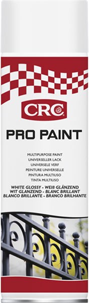 Pro Paint Spraymaling hvid blank 500ml CRC CRC