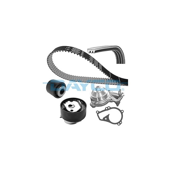 Vandpumpe + tandremssæt DAYCO DAYCO