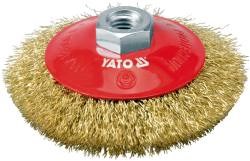 Stålbørste - Cirkulærbørste 100mm M14 YATO Yato