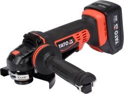 Vinkelsliber 18V (inkl. 2 batterier) YATO Yato