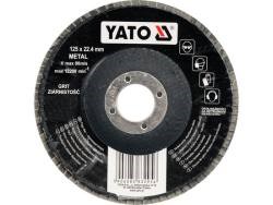 Flapdisc lamelrunde skive 125mm P60 type 29 YATO Yato