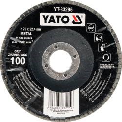 Flapdisc lamelrunde skive 125mm P100 type 29 YATO Yato