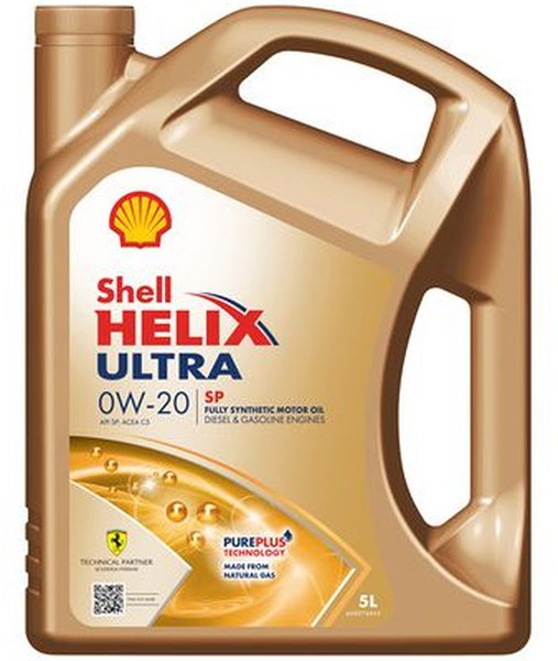 Helix Ultra SP 0W-20 SHELL Støtte, oliereturløb SHELL