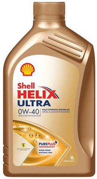Helix Ultra 0W-40 SHELL Støtte, oliereturløb SHELL