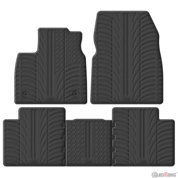 Gummimåtter - Gummimåtte, kupé Renault Scénic V E-Tech 2024-, For GledRing