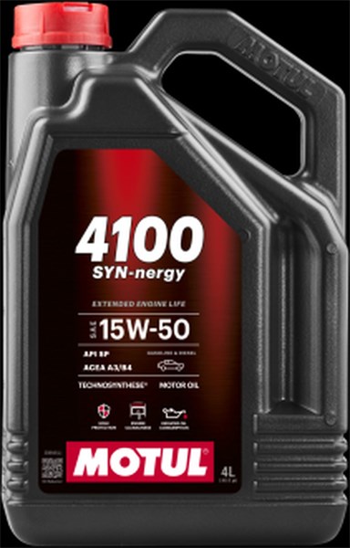 Motorolie MOTUL 	4100 SYN-nergy 15W-50 MOTUL MOTUL