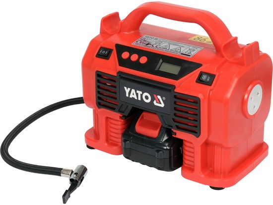 Luftkompressor batteridrevet 18V 11bar 12l/min YATO Yato