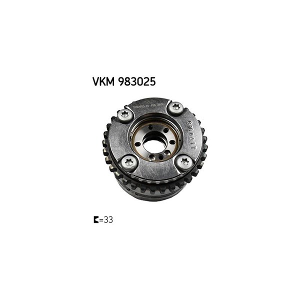 Knastaksel-forstiller, Indgangsside, Højre SKF SKF