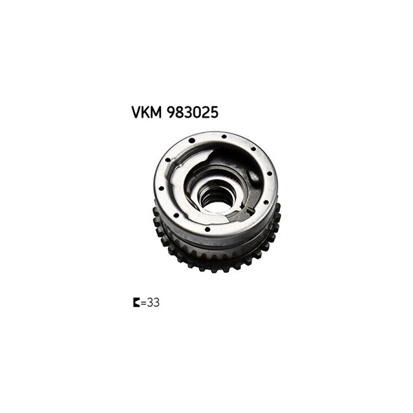 Knastaksel-forstiller, Indgangsside, Højre SKF SKF