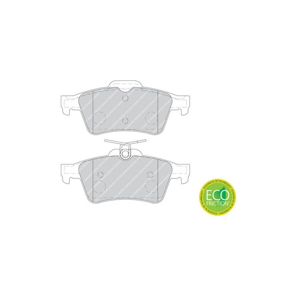 Bremseklodser, Bagaksel FERODO FERODO