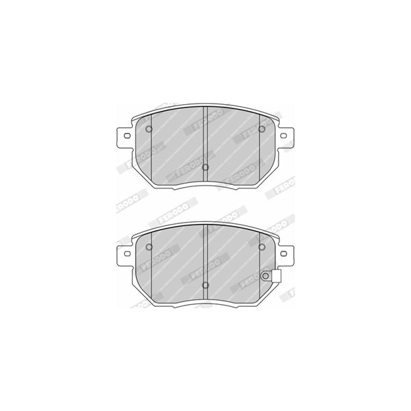 Bremseklodser, Foraksel FERODO FERODO