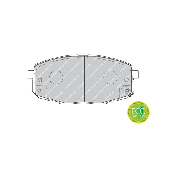 Bremseklodser, Foraksel FERODO FERODO