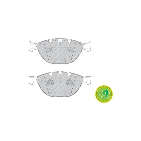 Bremseklodser, Foraksel FERODO FERODO