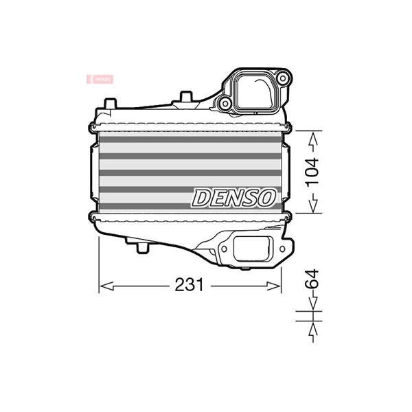 Ladeluftkøler DENSO DENSO