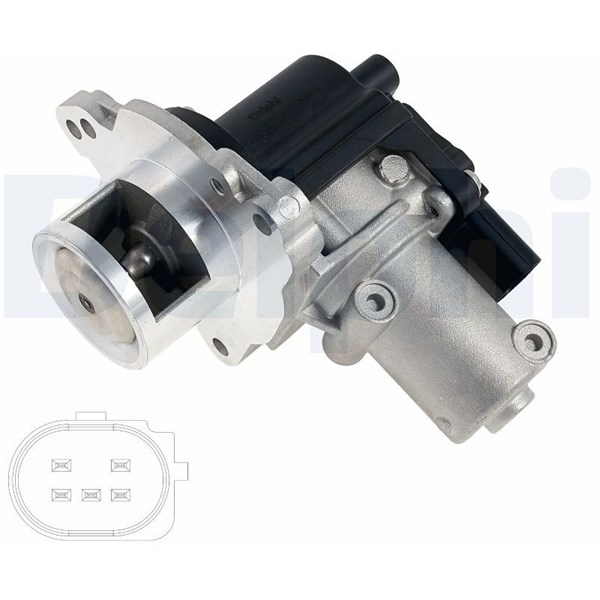 Egr-ventil 12V DELPHI DELPHI