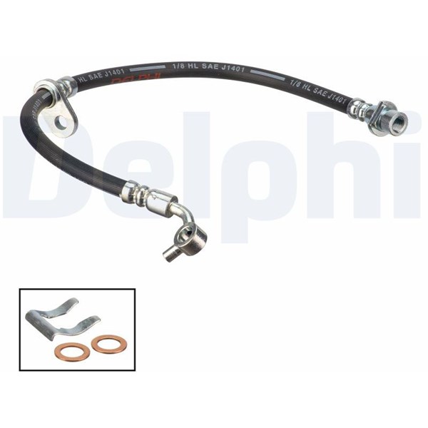 Bremseslange, Bagaksel venstre DELPHI DELPHI