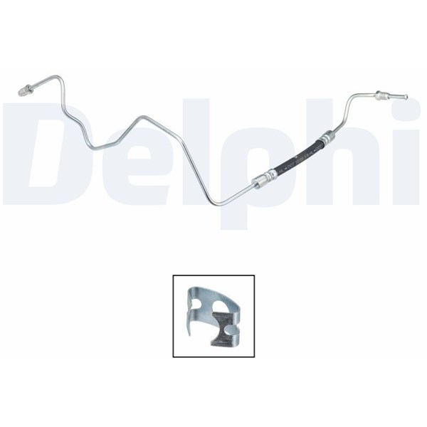 Bremseslange, Ydre, Bagaksel højre DELPHI DELPHI