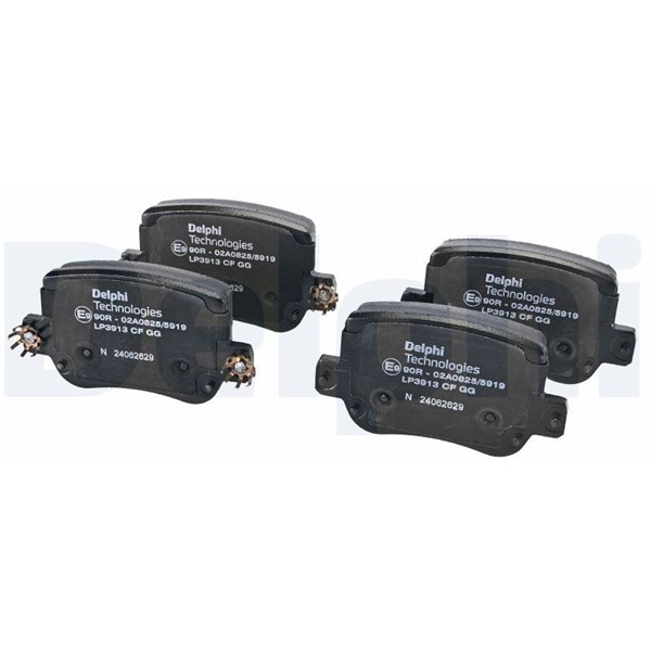 Bremseklodser, Bagaksel DELPHI DELPHI