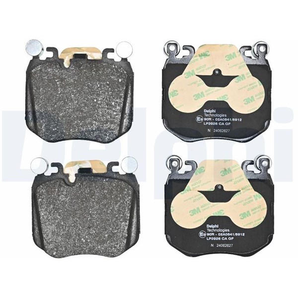 Bremseklodser, Foraksel DELPHI DELPHI