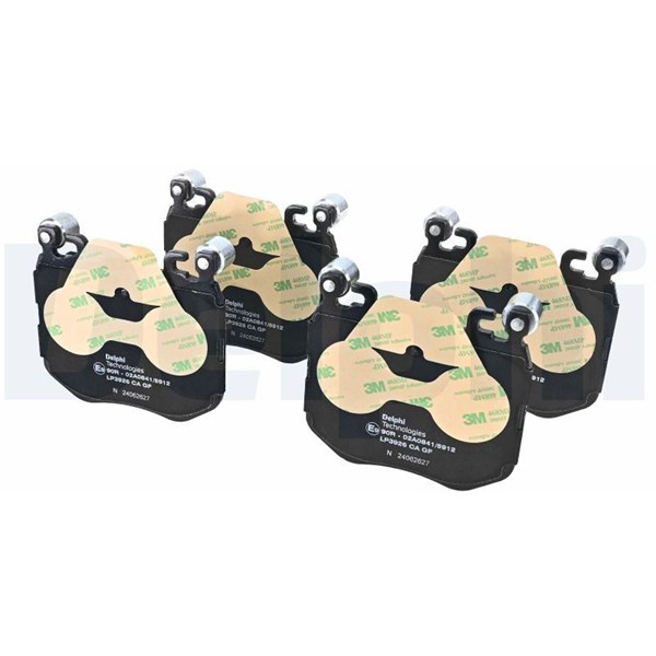 Bremseklodser, Foraksel DELPHI DELPHI