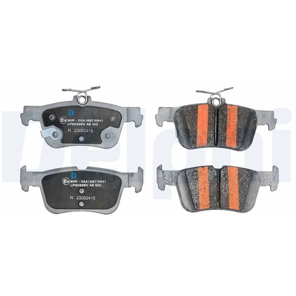 Bremseklodser, Bagaksel DELPHI DELPHI