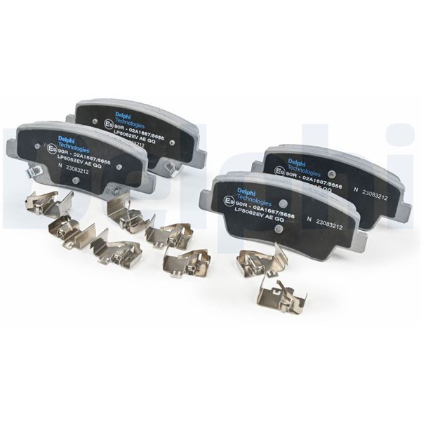 Bremseklodser, Bagaksel DELPHI DELPHI